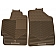 Highland Floor Mat - Direct-Fit Tan Rubber Set of 2 - 4402100