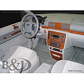 B & I Fender Dash Panel Trim WD542FSDB