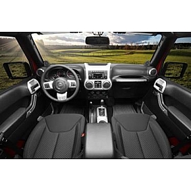 Rugged Ridge Interior Trim Kit Brushed Plastic - 1115296
