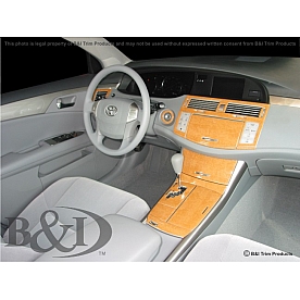 B & I Fender Dash Panel Trim WD606ADET