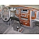 B & I Fender Dash Panel Trim WD439CSDB