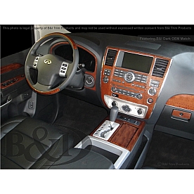 B & I Fender Dash Panel Trim WD848ADEQ