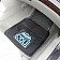 Fan Mat Floor Mat - Universal Fit Black Vinyl Set of 2 - 13940