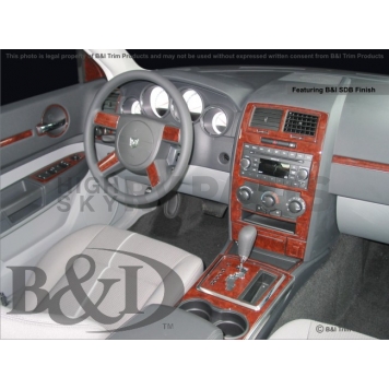 B & I Fender Dash Panel Trim WD866ADC3-1
