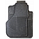 Highland Floor Mat - Multi-Fit Black Rubber Set of 2 - 4604400
