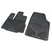 Highland Floor Mat - Direct-Fit Black Rubber Set of 2 - 4604900