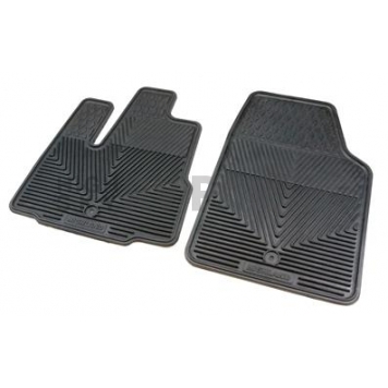Highland Floor Mat - Direct-Fit Black Rubber Set of 2 - 4604900
