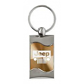 Automotive Gold Key Chain 075JEEGGLD