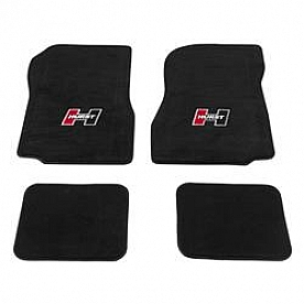 Hurst Floor Mat - Direct-Fit Black Carpet Set of 4 - 6370002