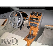 B & I Fender Dash Panel Trim WD696BSDB