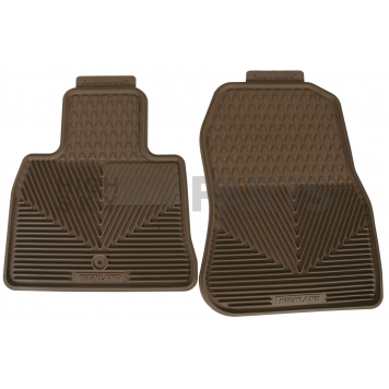 Highland Floor Mat - Direct-Fit Tan Rubber Set of 2 - 4404700