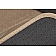 Kraco Floor Mat - Universal Fit Tan Rubber 2 Pieses - R210277