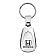 Automotive Gold Key Chain KC3HON
