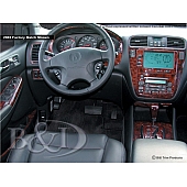 B & I Fender Dash Panel Trim WD382ISXX
