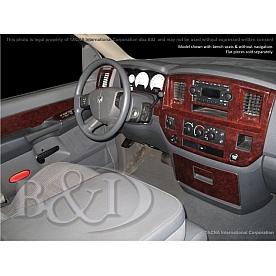 B & I Fender Dash Panel Trim 3D010B5SDB