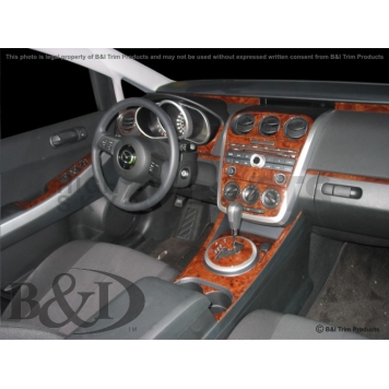 B & I Fender Dash Panel Trim WD675ASDB-1