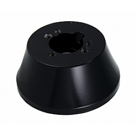Flaming River Steering Wheel Adapter Ring Powder Coated Billet Aluminum Black - FR3302BK