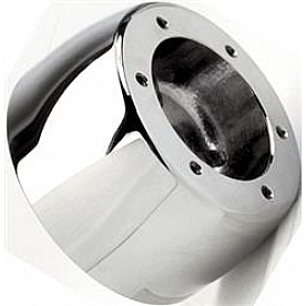 Flaming River Steering Wheel Adapter Ring Polished Stainless Steel Silver - FR20157SS