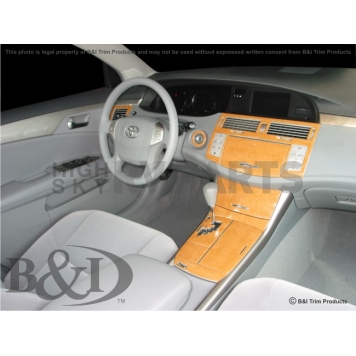 B & I Fender Dash Panel Trim WD606ASDB-1