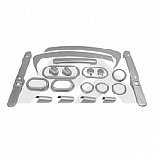 Crown Automotive Interior Trim Kit RT Off-Road Brushed Plastic - RT27031