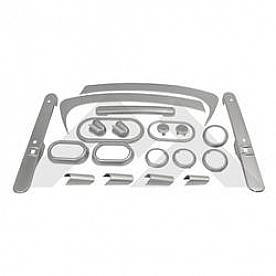 Crown Automotive Interior Trim Kit RT Off-Road Brushed Plastic - RT27031