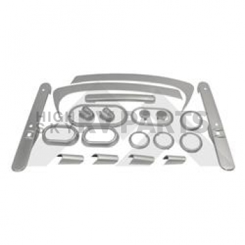 Crown Automotive Interior Trim Kit RT Off-Road Brushed Plastic - RT27031