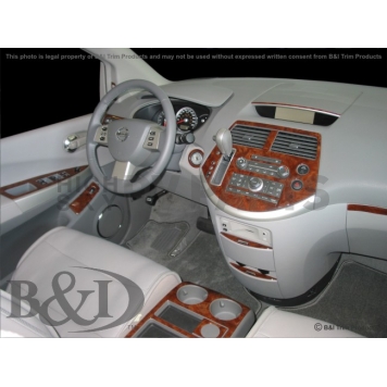 B & I Fender Dash Panel Trim WD678ASDB