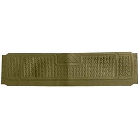 American Auto Accessories Floor Mat - Universal Fit Tan Rubber Single - 194203
