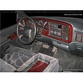 B & I Fender Dash Panel Trim 3D011A1SNB