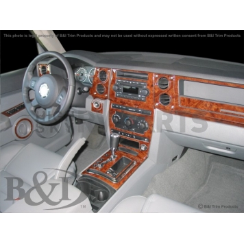 B & I Fender Dash Panel Trim WD634ASDB