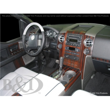 B & I Fender Dash Panel Trim WD609AD3MM-1
