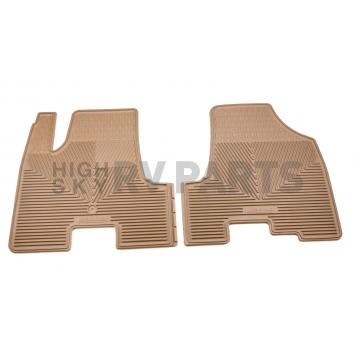 Highland Floor Mat - Direct-Fit Tan Rubber Set of 2 - 4403400