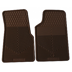 Highland Floor Mat - Direct-Fit Tan Rubber Set of 2 - 4403500