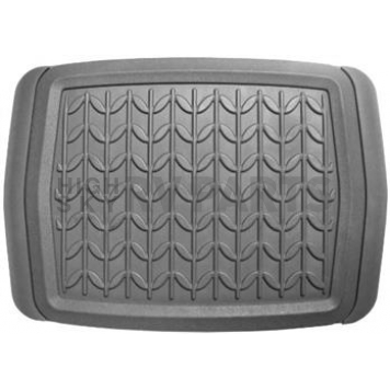 American Auto Accessories Floor Mat - Universal Fit Gray Rubber Single - 194108