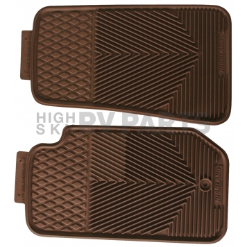 Highland Floor Mat - Direct-Fit Tan Rubber Set of 2 - 4402900
