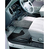 Husky Liner Floor Mat - Direct-Fit Black TPE - Thermoplastic Elastomer Set of 2 - 51051