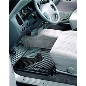 Husky Liner Floor Mat - Direct-Fit Black TPE - Thermoplastic Elastomer Set of 2 - 51051