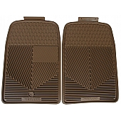 Highland Floor Mat - Direct-Fit Tan Rubber Set of 2 - 4402700