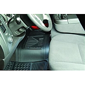 Husky Liner Floor Mat - Multi-Fit Black Rubber Single - 53001