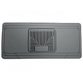 Husky Liner Floor Mat - Multi-Fit Gray Rubber Single - 53002