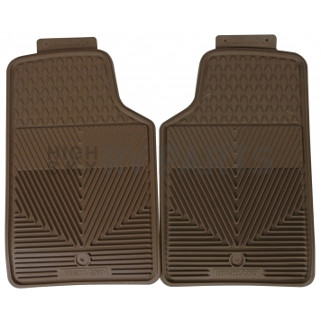 Highland Floor Mat - Multi-Fit Tan Rubber Set of 2 - 4402600