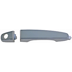 Help! By Dorman Exterior Door Handle - Plastic Silver Single - 88462
