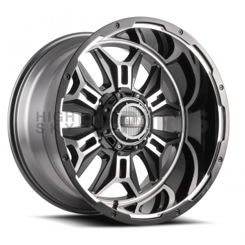 Grid Wheel GD11 - 20 x 9 Anthracite With Black Lip - GD1120090865L1525