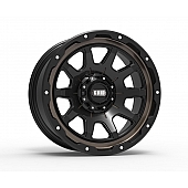Grid Wheel GD15 - 17 x 9 Black - GD1517090550T0010