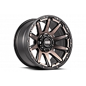 Grid Wheel GD05 - 20 x 10 Black With Bronze Dark Tint - GD0520100865D225