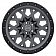 Black Rhino Wheel Sprocket - 18 x 9.5 Gun Metal With Black Lip - 1895SPK065150G10