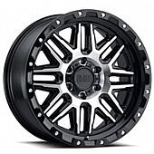 Black Rhino Wheel Alamo - 18 x 9 Black With Natural Face - 1890ALA125150B10