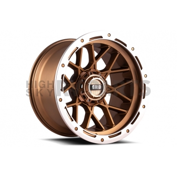 Grid Wheel GD13 - 20 x 10 Bronze With Natural Lip - GD1320100865Z225