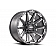 Grid Wheel GD05 - 20 x 9 Black With Natural Accents - GD0520090865G0025