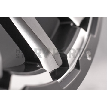 Grid Wheel GD05 - 20 x 9 Black With Natural Accents - GD0520090865G0025-4